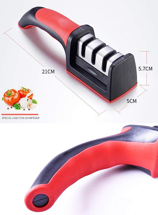 3-in-1 Knife Sharpener & Peeler Set