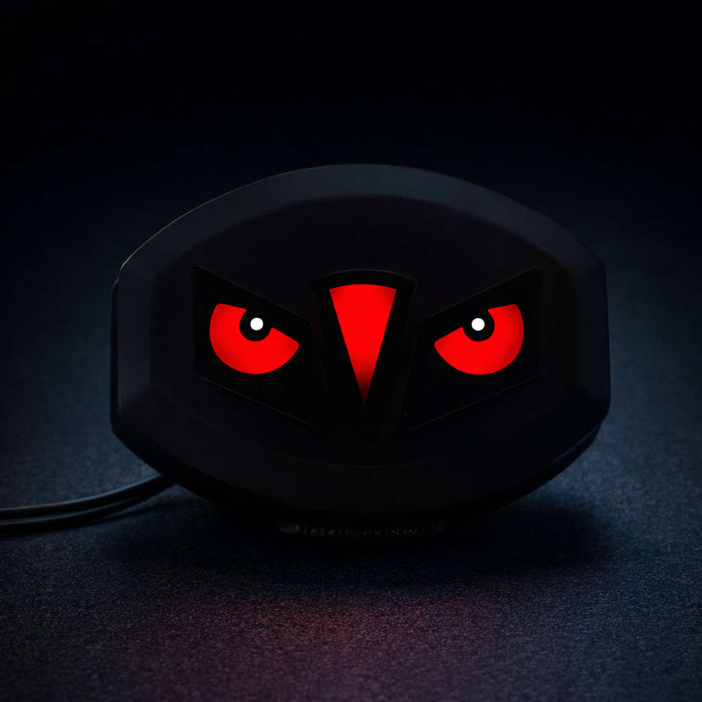 Premium Devil Eye Backlight 125cc Bike 12V RGB LED Tail Light
