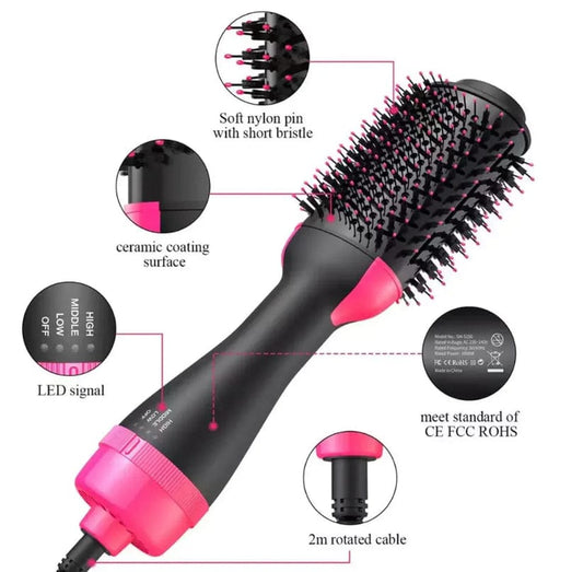4 in 1 Hot Air Brush Hair Styler