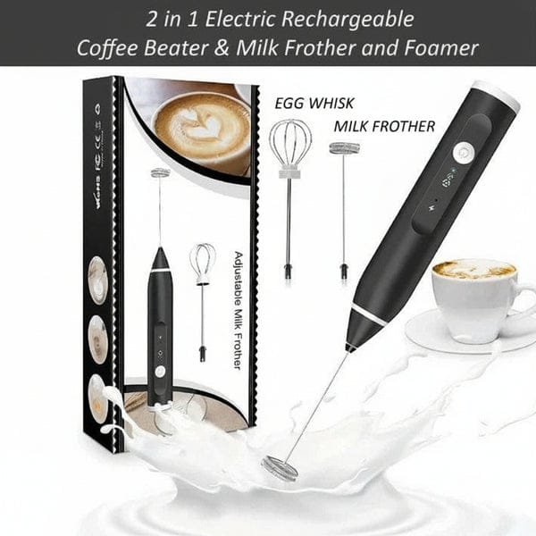2 in 1 Coffee Beater & Egg Whisk