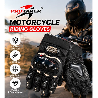 PRO-BIKER Motorcycle Riding Gloves Protective Riding & Cycling Gloves