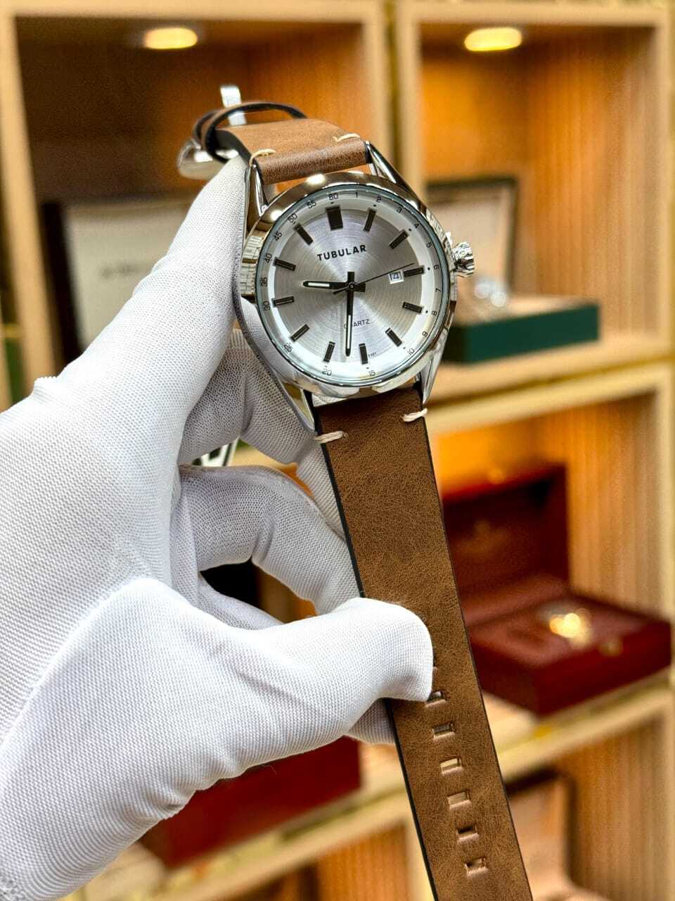 TUBULAR Original Premium Leather Watch