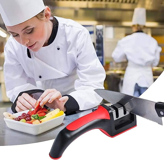 3-in-1 Knife Sharpener & Peeler Set