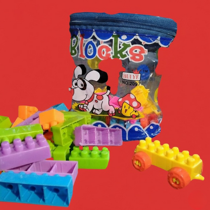 72-Piece Building Blocks Toy Set for Kids