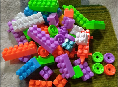 72-Piece Building Blocks Toy Set for Kids