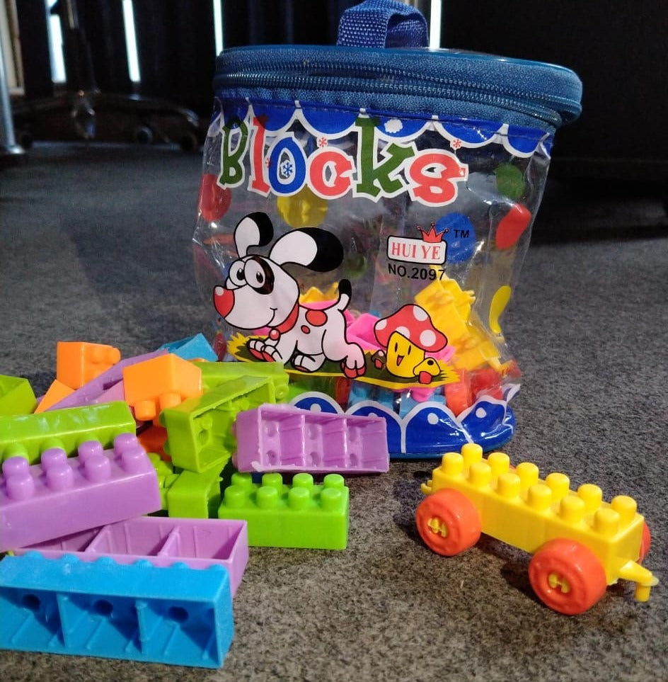 72-Piece Building Blocks Toy Set for Kids