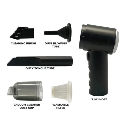 3-in-1 Portable Wireless Vacuum Cleaner
