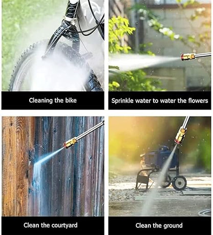 48V Cordless High Pressure Car Wash Spray Gun – Double Battery