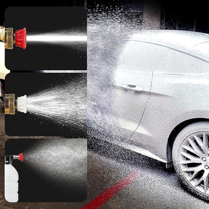 48V Cordless High Pressure Car Wash Spray Gun – Double Battery