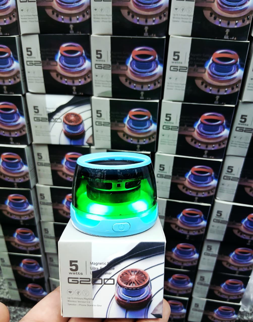 G200 Magnetic RGB Bluetooth Speaker