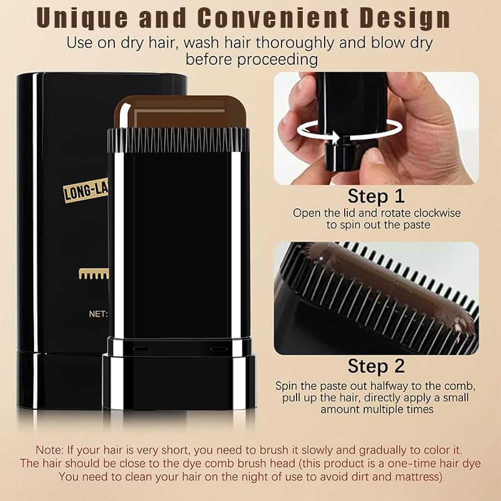 Root Touch-Up Hair Color Comb