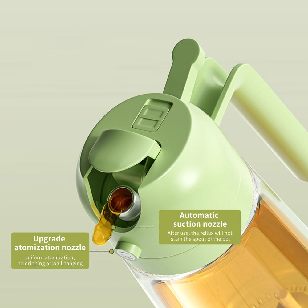 2-in-1 Oil Sprayer Bottle Kitchen Accessory