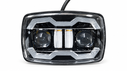 Premium Dual Projector LED Headlight with DRL for Honda CD70 & CG125