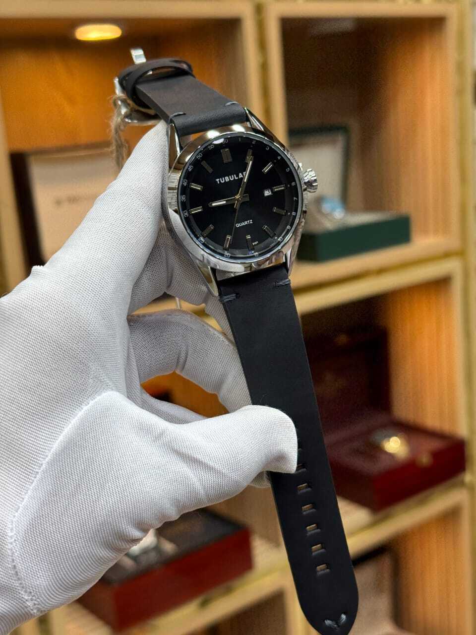 TUBULAR Original Premium Leather Watch