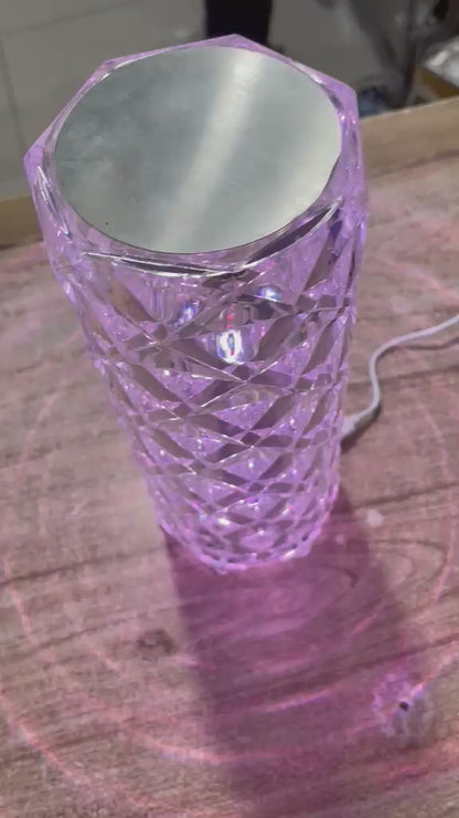 16 Colors Crystal Diamond LED Lamp  Option 2: